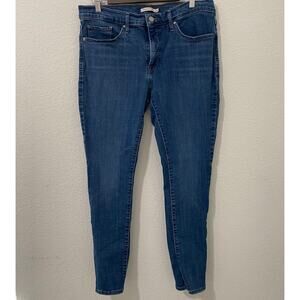 Levi’s 311 Shaping Skinny Ankle Jeans Womens 33x27 Medium Wash Stretch Denim